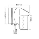 02-3310-001-Bremen-LED-Dimensions