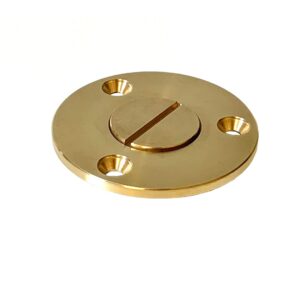 Brass Garboard Drain - Screwdriver Opening