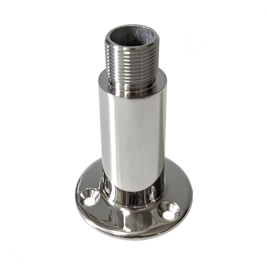 Stainless Steel Deck Mount Antenna Base