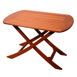 Solid Teak Folding Table - Ile de France (85 x 60cm)