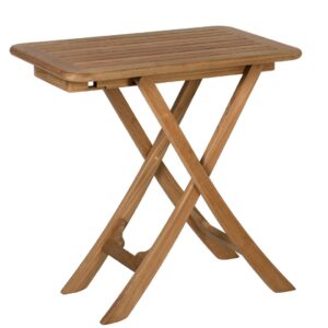 Solid Teak Folding Table - Soleil (70 x 45cm)