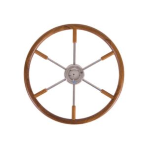 Stazo Solid Teak Steering Wheel - Type 20